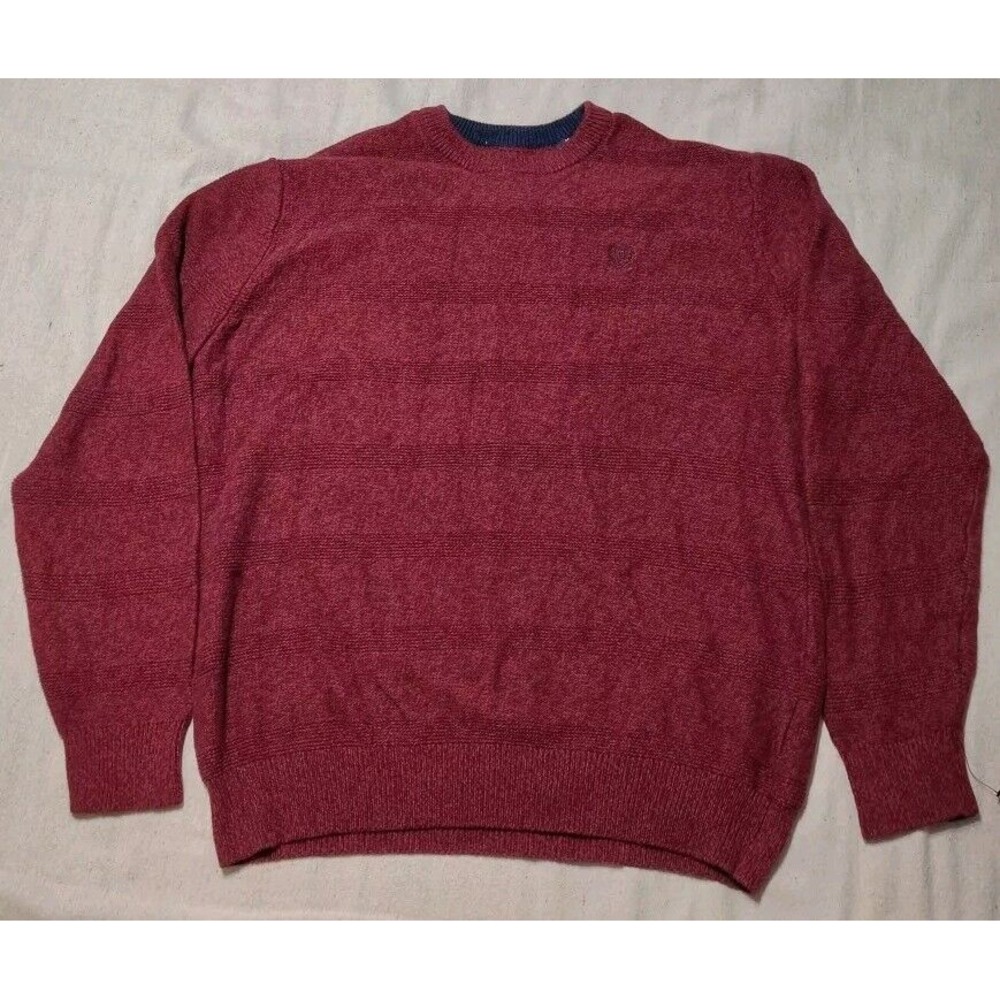 Chaps‎ Ralph Lauren Long Sleeve Tight Knit Crew Neck Sweater Men's Size M
